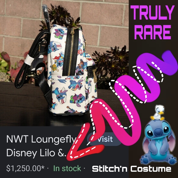 Disney | Bags | Loungefly Disney Vip Exclusive Stitch Costumes Backpack ...
